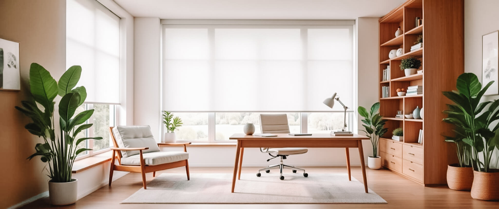 CORTINAS EN ESCRITORIOS