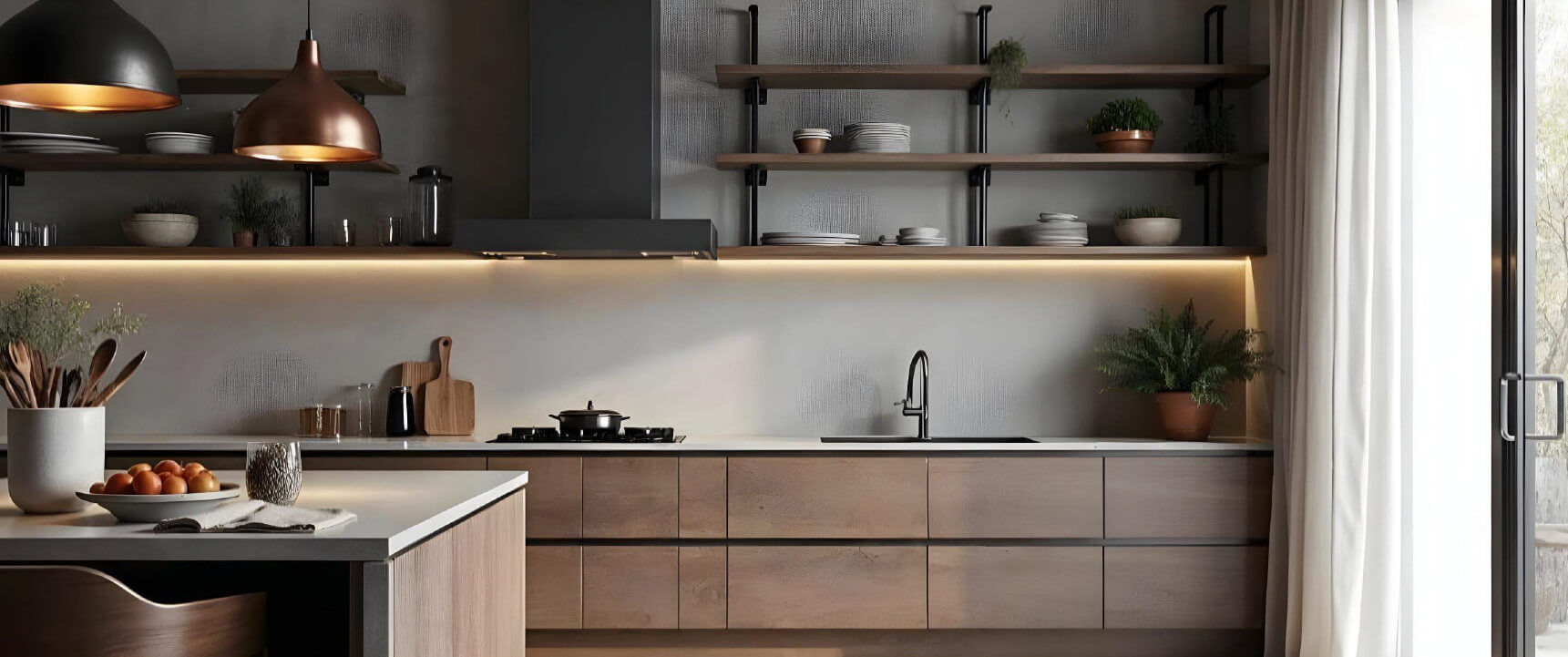COCINA ESTILO INDUSTRIAL