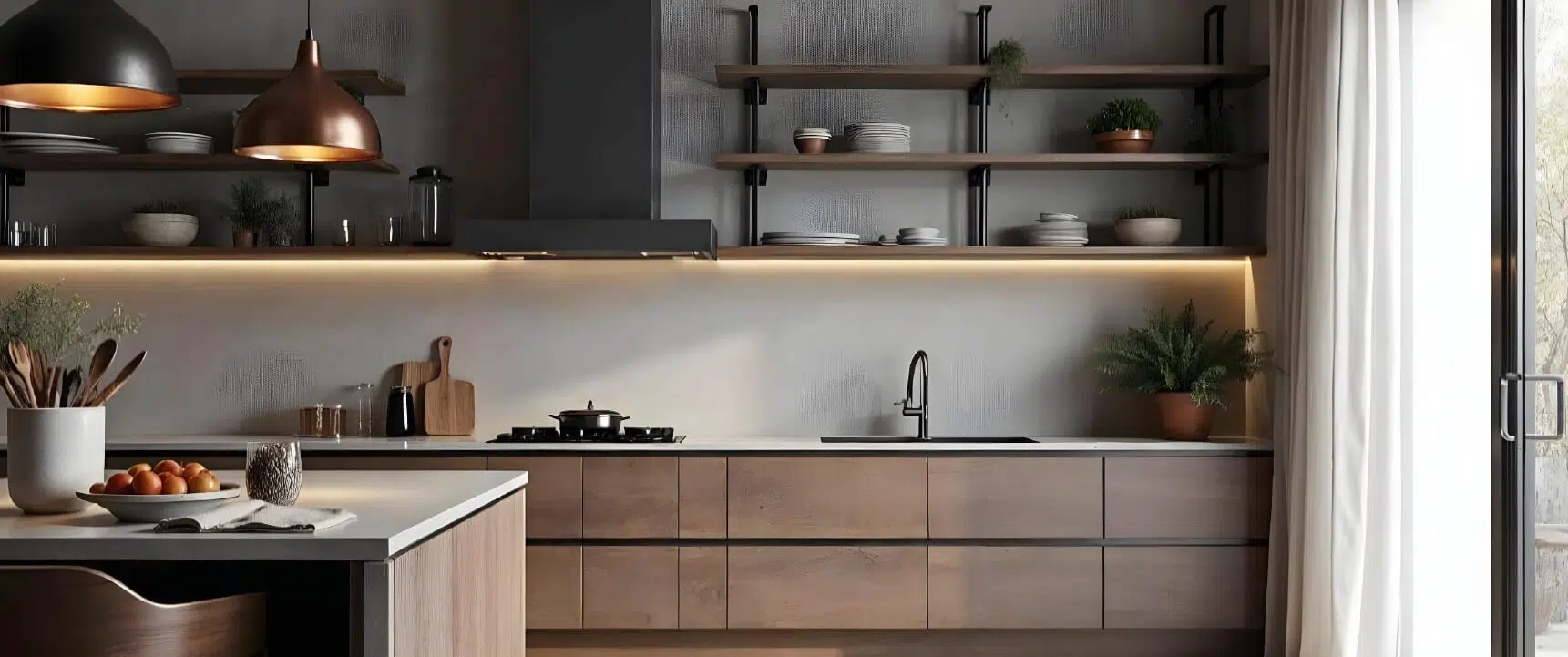 COCINA ESTILO INDUSTRIAL