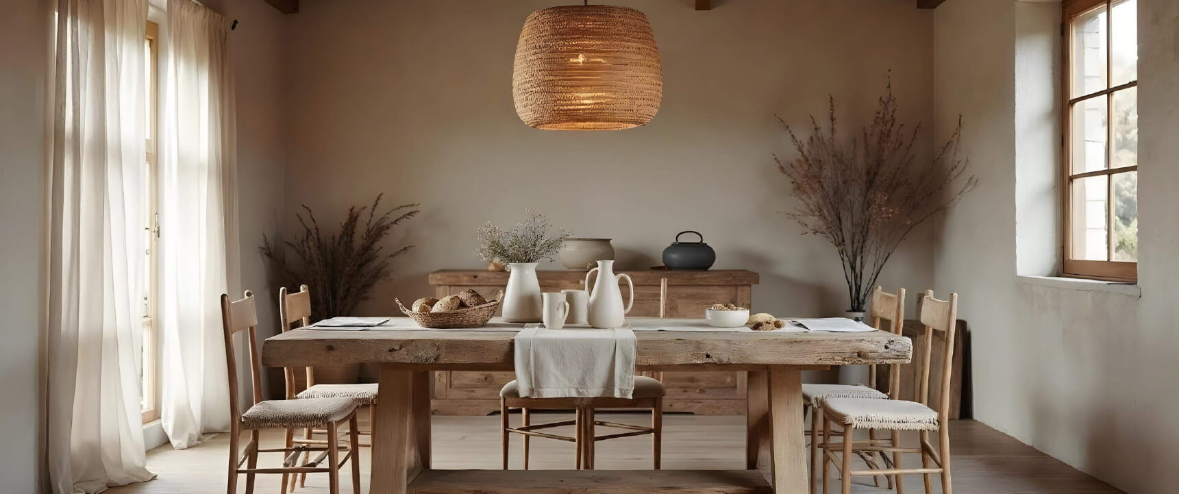COMEDOR ESTILO RUSTICO